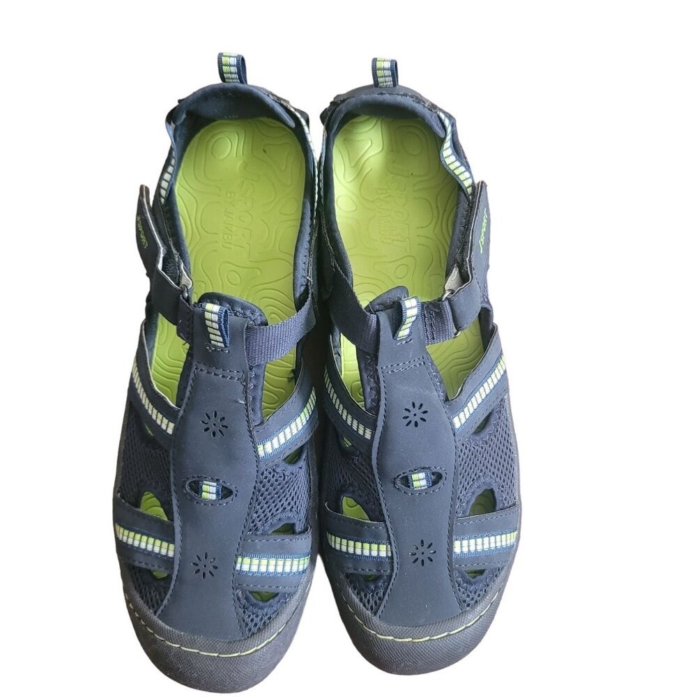 J Sport Jambu Sandals Women's 11 Leather Gorpcore Granola Girl Hiking Waterproof
